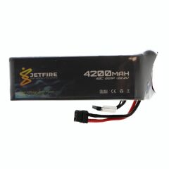 22.2v 6s 4200mah 40c Lipo Batarya Jetfire Pil