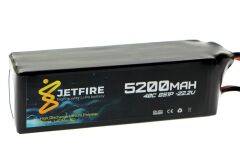 22.2v 6s 5200mah 40c Lipo Batarya Jetfire Pil