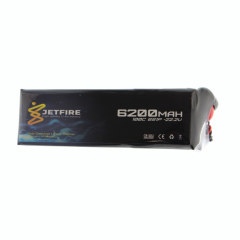 22.2v 6s 6200mah 100c Lipo Batarya Jetfire Pil