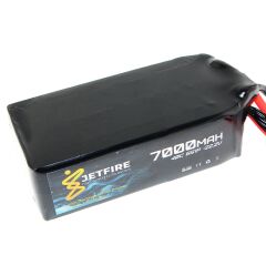 22.2v 6s 7000mah 40c Lipo Batarya Jetfire Pil