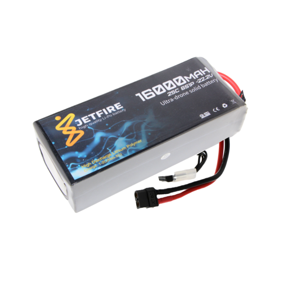 22.2v 6s 10000mah 25c Solid State Lipo Batarya Jetfire Pil