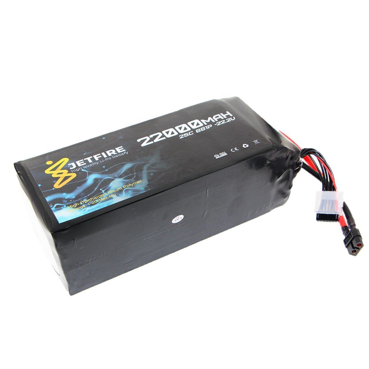 22.2v 6s 22000mah 25c  Batarya Jetfire Pil