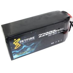 22.2v 6s 22000mah 25c  Batarya Jetfire Pil
