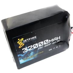 22.2v 6s 32000mah 25c Batarya Jetfire Pil