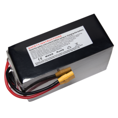 37v 10s 16000mah 40c Batarya Jetfire Pil