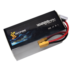 37v 10s 16000mah 40c Batarya Jetfire Pil