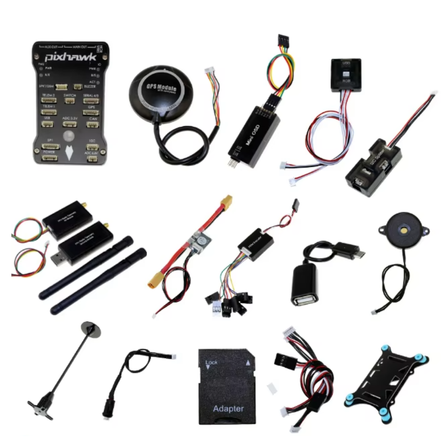 Pixhawk PX4 v2.4.8 32 Bit Uçuş Kontrol Kartı + M8N GPS + 433 Mhz Telemetri Kombo Set