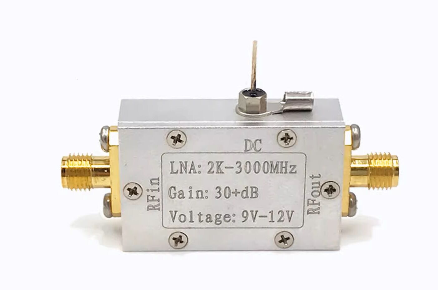 LNA 2K-3000MHz Kısa Dalga FM İçin RF Geniş Bant Amplifikatörü Düşük Gürültülü