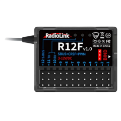 Radiolink R12F 12 Kanal Alıcı 2.4Ghz (S-BUS+CRSF+PWM)