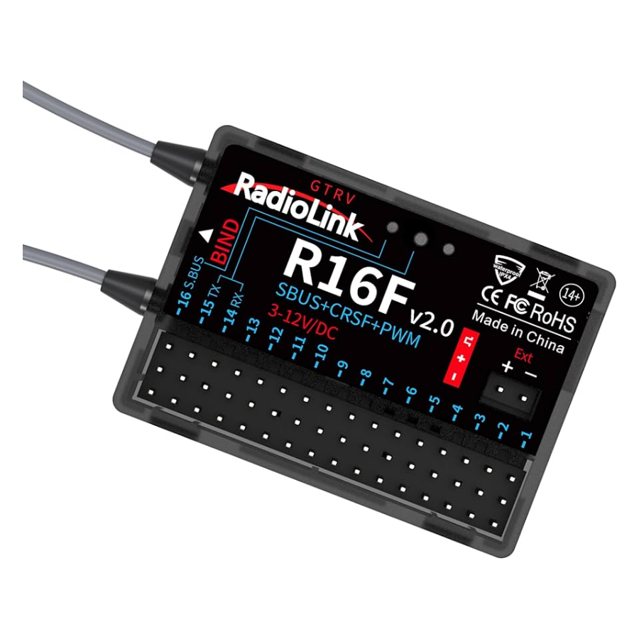 Radiolink R16F 16 Kanal Alıcı 2.4Ghz (S-BUS+CRSF+PWM)