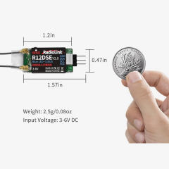Radiolink R12DSE 2.4G 12 Kanal Mini RC Alıcı SBUS Sinyal RX