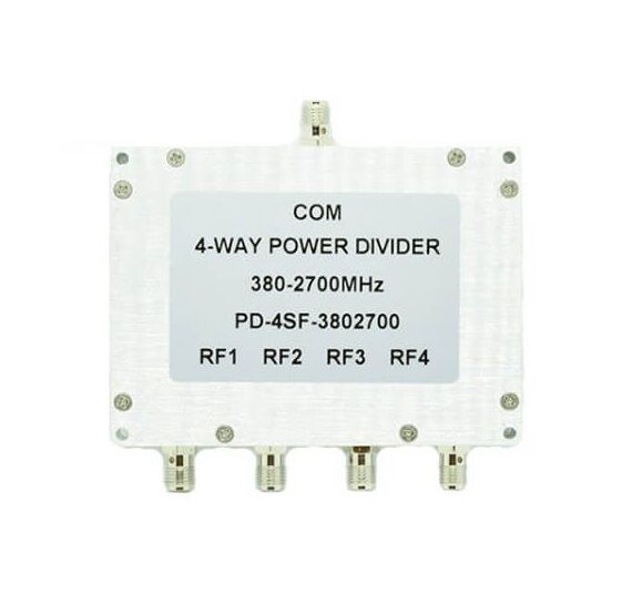 SMA güç bölücü (1'den 2/4/8'e) 380-2700M2.4 GPS/WIFI güç ayırıcı ve birleştirici, düşük zayıflama ile