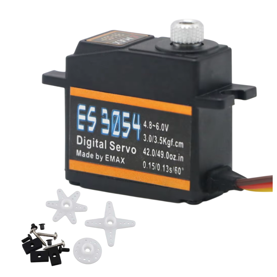 EMAX ES3054 Metal Dişli Dijital Mini Servo (3.5kg Tork) RC Servo