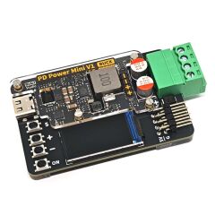 WeAct BUCK V1 QC PD Power  Mini Cep Güç Adaptörü DC 5V-24V / 1V-20V USB-C