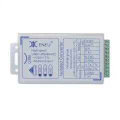 EUC3100 PLUS 5KV Ultra Yüksek Hızlı Manyetik Olarak İzole Edilmiş USB - 485/422/232/TTL Baud Hızı 12Mbps Kodlayıcı Hata Ayıklama Modülü
