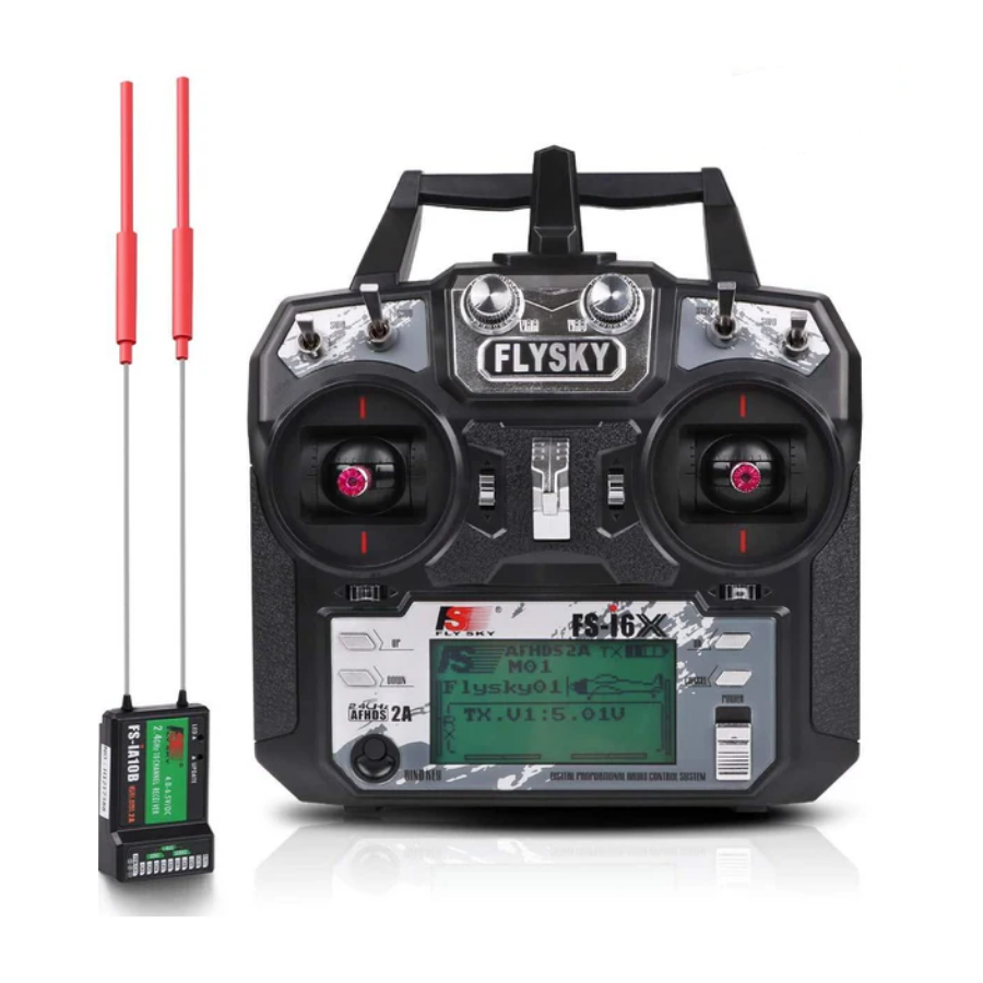 Flysky FS-İ6X 2.4GHz 6 Kanal Kumanda ve 10 Kanal FS-İA10B Alıcı