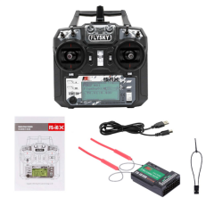 Flysky FS-İ6X 2.4GHz 6 Kanal Kumanda ve 10 Kanal FS-İA10B Alıcı