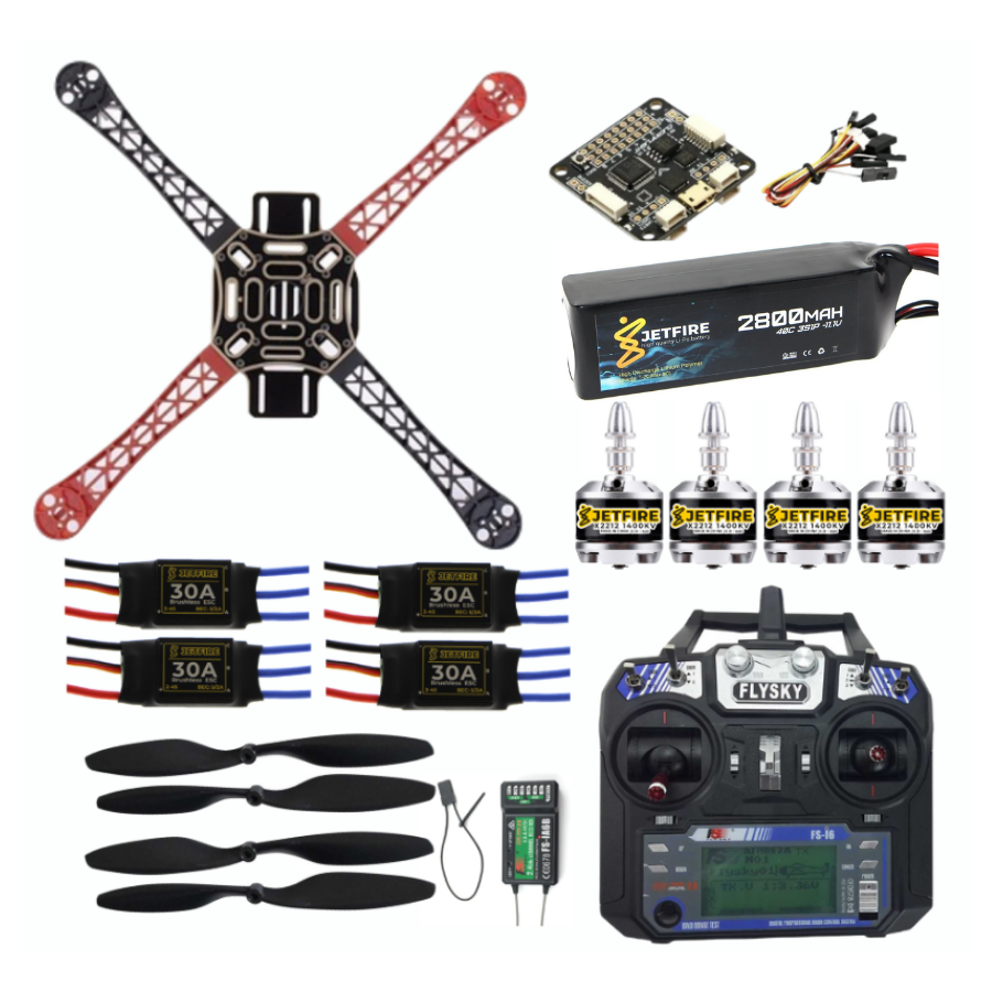 JETFİRE F450 Quadcopter Naze32 F3 Drone Seti