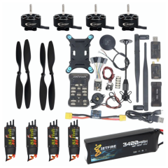 F450 Drone Kiti Pixhawk JETFİRE Full Drone Seti 10 Kanal