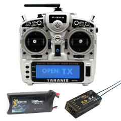 Frsky Taranis X9D Plus 2.4GHz 24 Kanal Kumanda -  R9 SX Alıcı Ve Lipo Batarya Grubu
