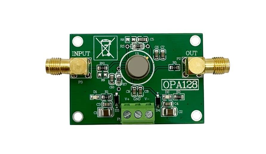 OPA128 Modülü 110dB PZT PVDF Şarj Yükseltme