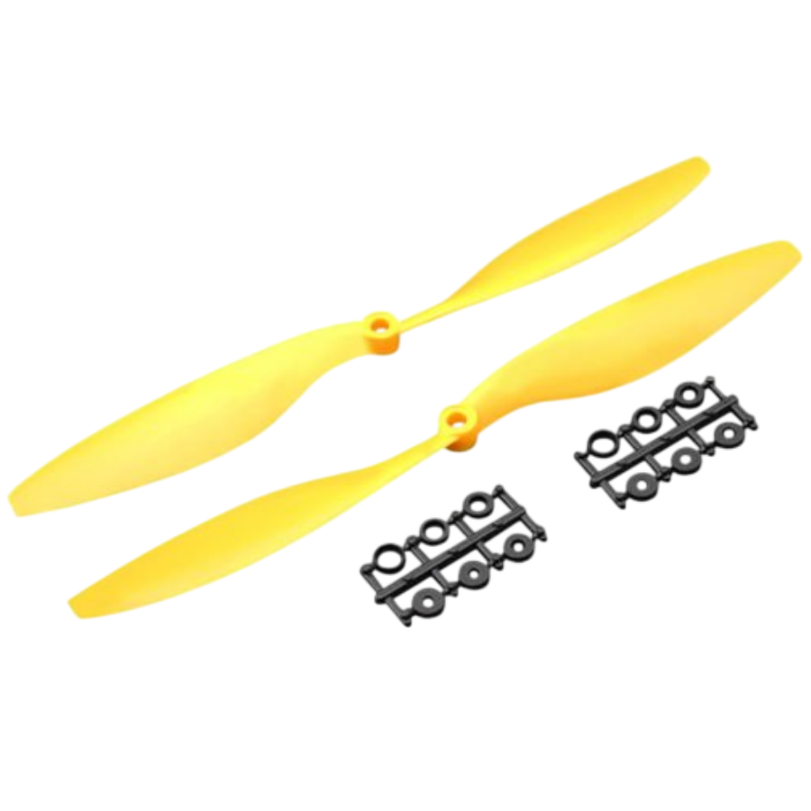 1045 Pervane Plastik Sarı Cw - Ccw