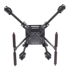 ZD550 Katlanabilir İniş Takımlı Karbon Fiber Drone Gövdesi ( Demonte )