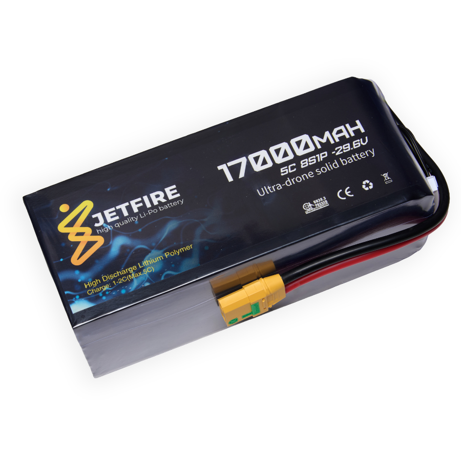 8s  17000mah  400WH/KG 29,6v Lipo Batarya Pil