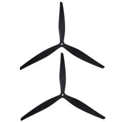 HQProp 15X10X3 15'' 3 Bıçak CW CCW FPV Drone Pervane Çifti