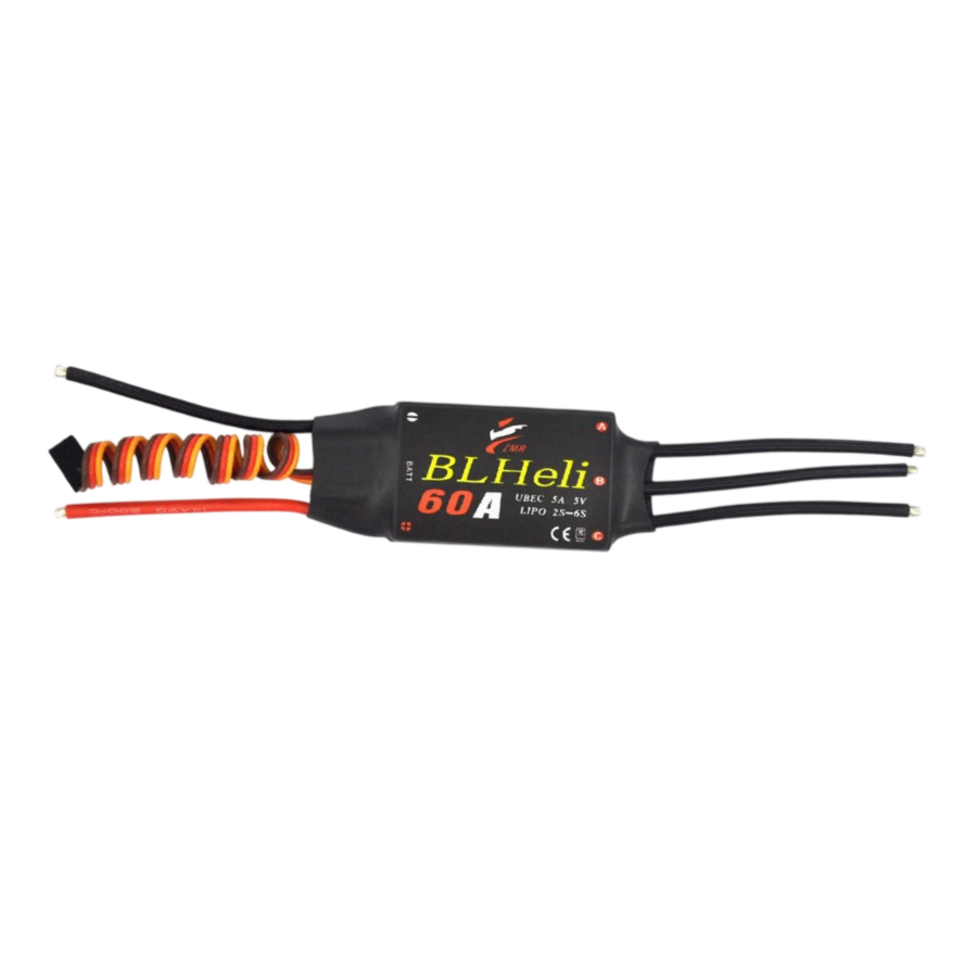 Zmr 60a Blheli Esc 5A 5V BEC Fırçasız Motor Sürücü