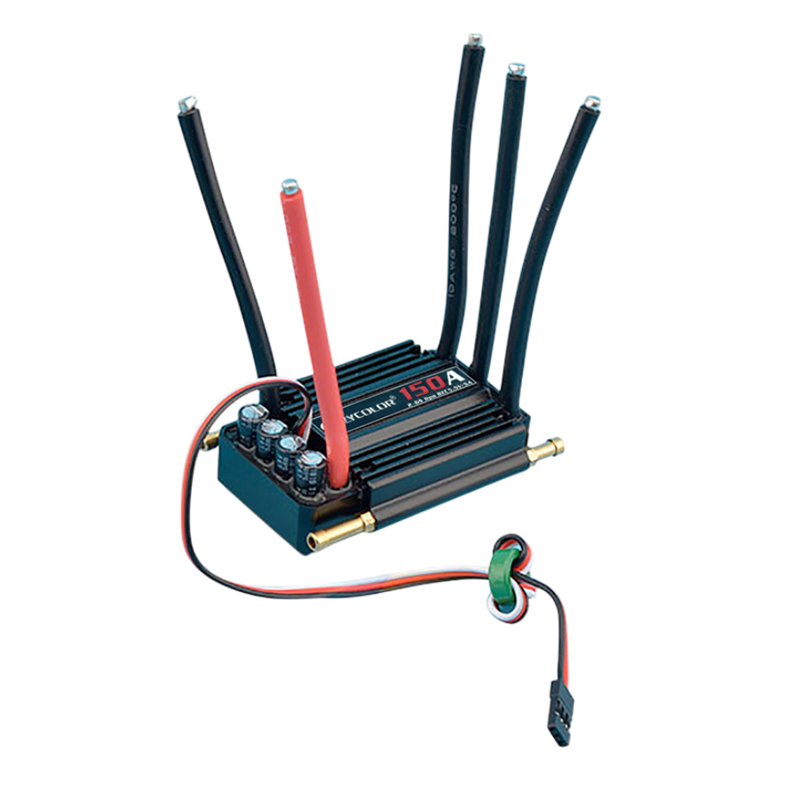 Flycolor Waterproof 150A 2-6S Brushless ESC 5.5V/5A BEC
